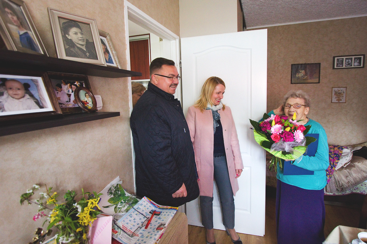 95. urodziny Pani Zofii Ziółkowskiej