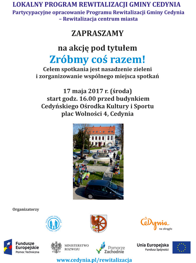 Zapraszamy na akcję pod tytułem „Zróbmy coś razem!”